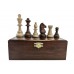 Figury szachowe Staunton nr 6  w kasetce (S-6)